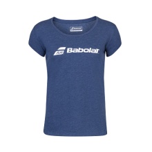 Babolat Tennis Shirt Exercise Club dark blue Women